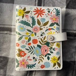 New unused floral agenda 52 planner